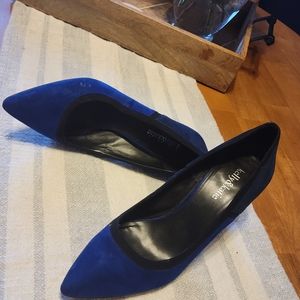 Kelly and Katie Black and Blue Heels